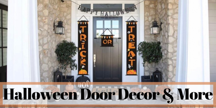 Halloween Door Decor and More