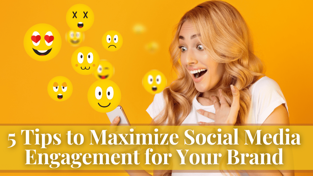 You can maximize social media engagement in many different ways. The list is almost endless, But here are some quick tips you can begin using right away for better communication.