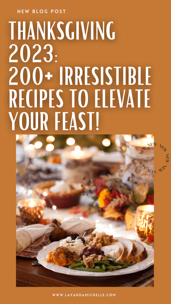 over 200 Thanksgiving recipes