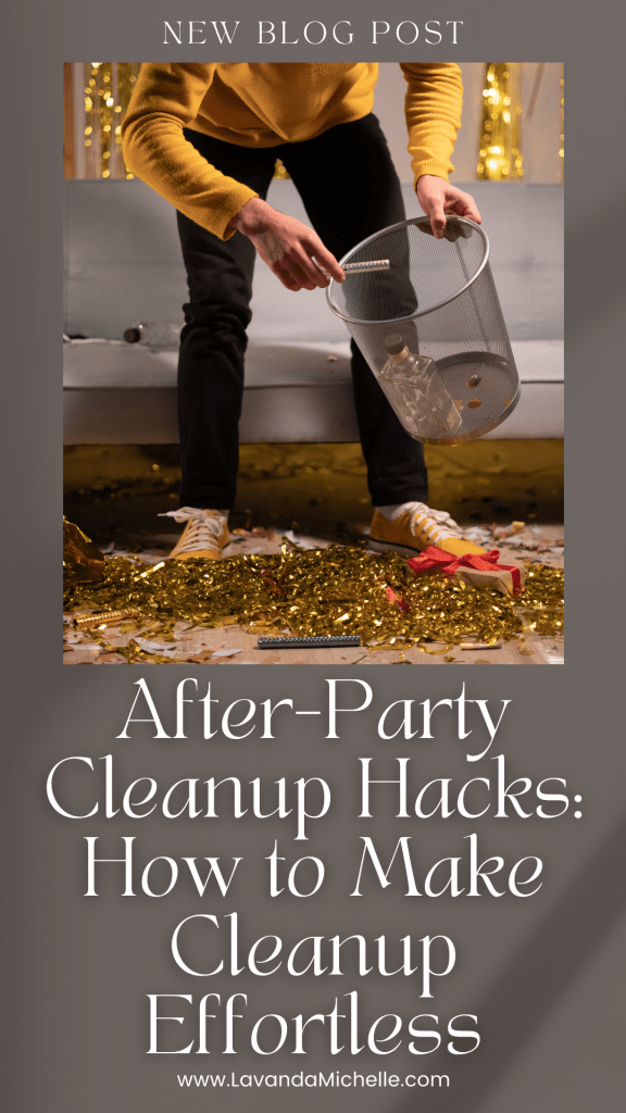 After-party cleanup hacks
