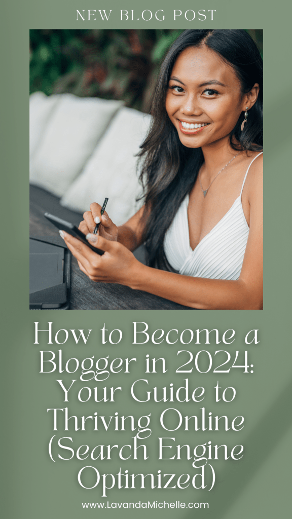 How to become a blogger in 2024