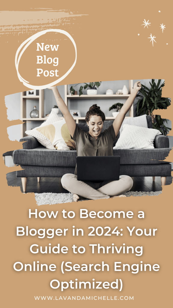How to become a blogger in 2024