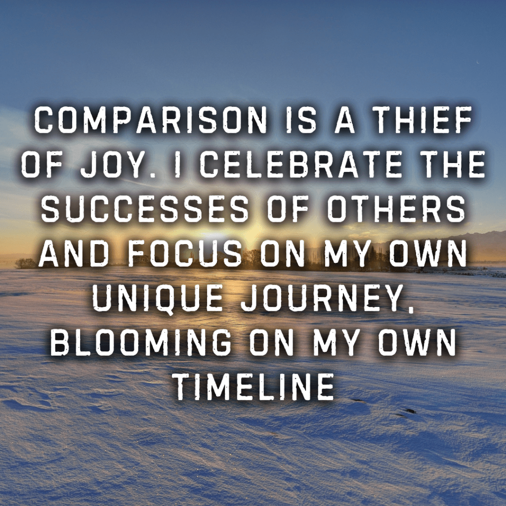 Daily affirmations for January