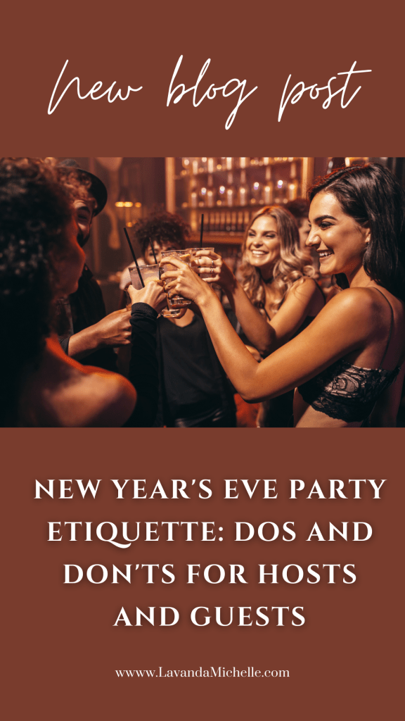 New Year's Eve party etiquette