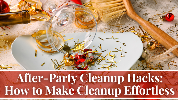 After-Party Cleanup Hacks: How to Make Cleanup Effortless