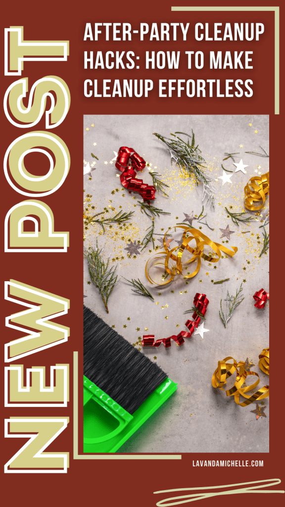 After-party cleanup hacks