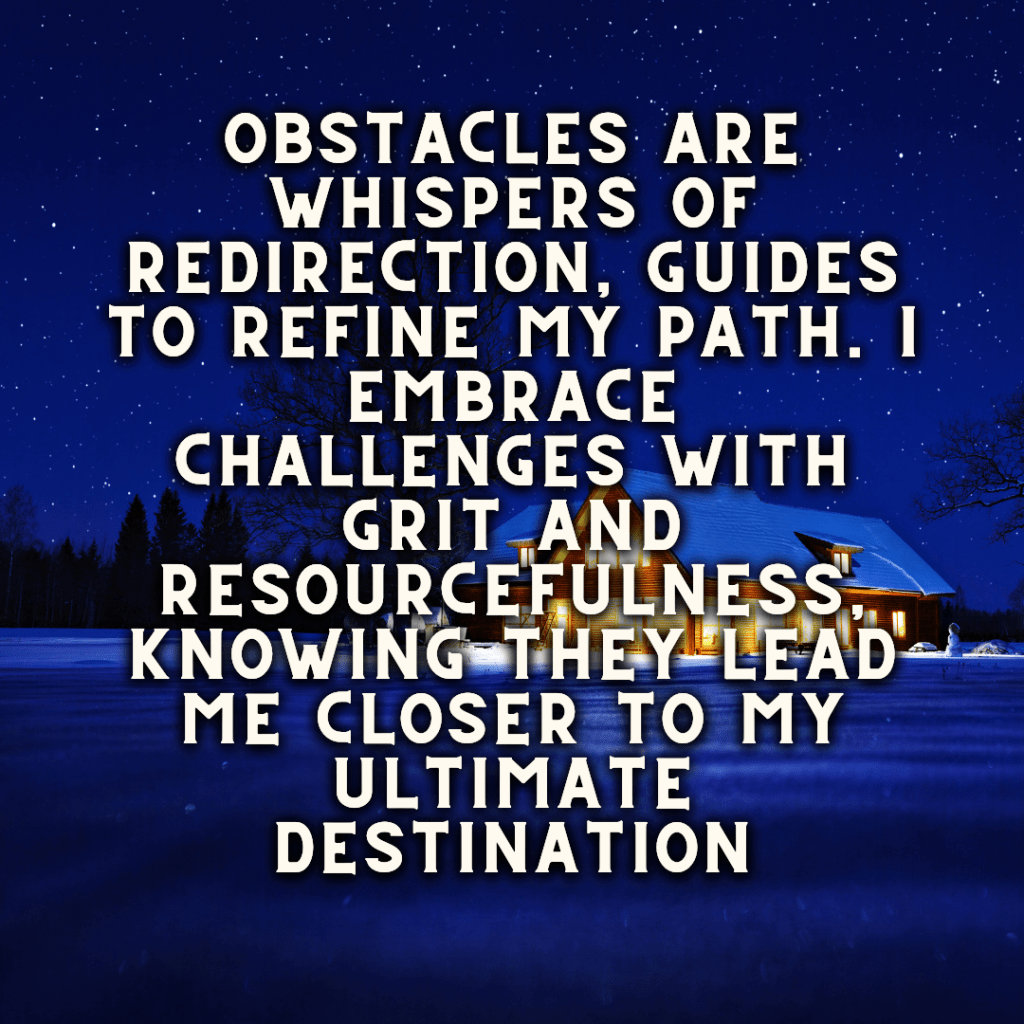 Daily affirmations for January