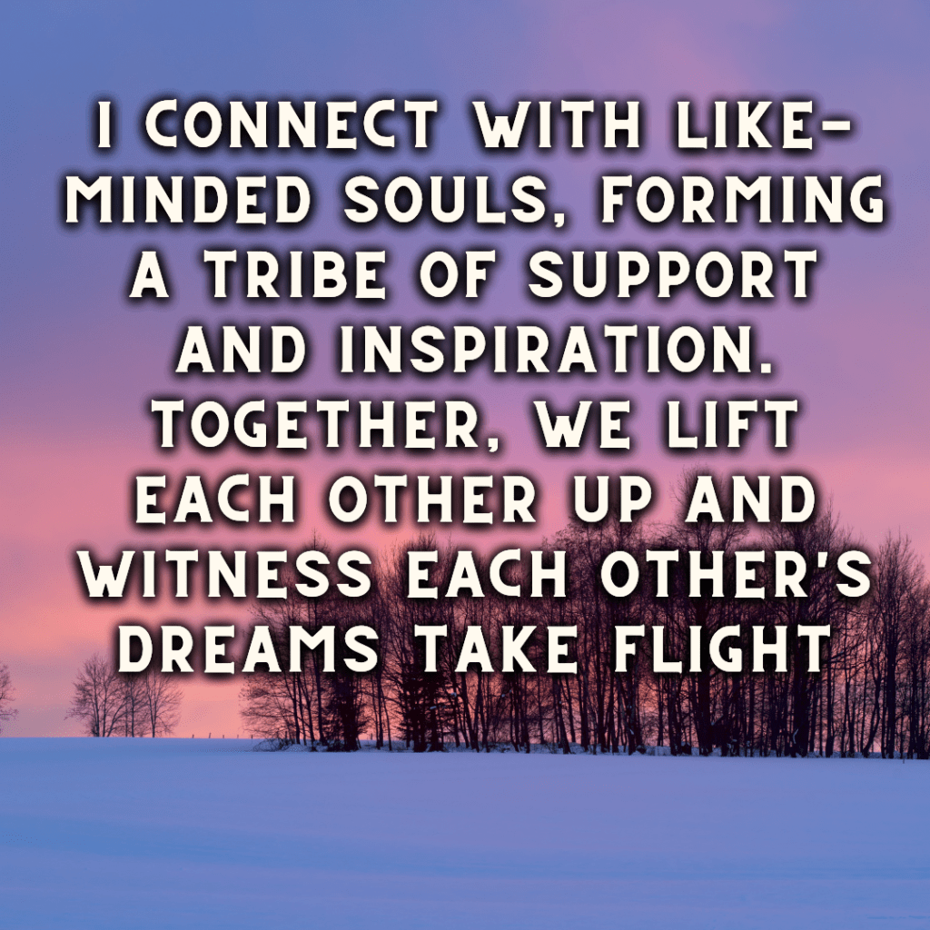 Daily affirmations for January