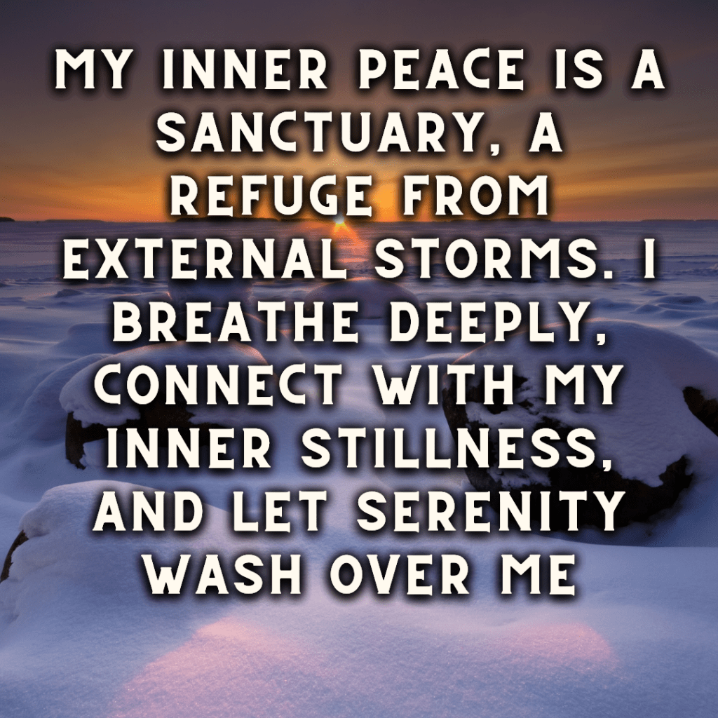 Daily affirmations for January