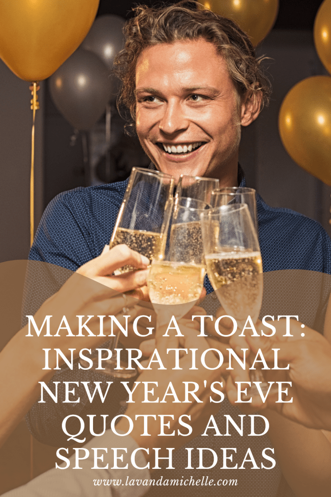 New Year's Eve toast
