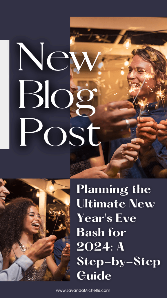 New Year's Eve bash planning