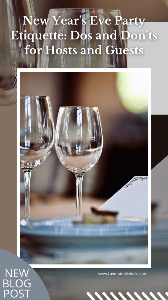 New Year's Eve party etiquette