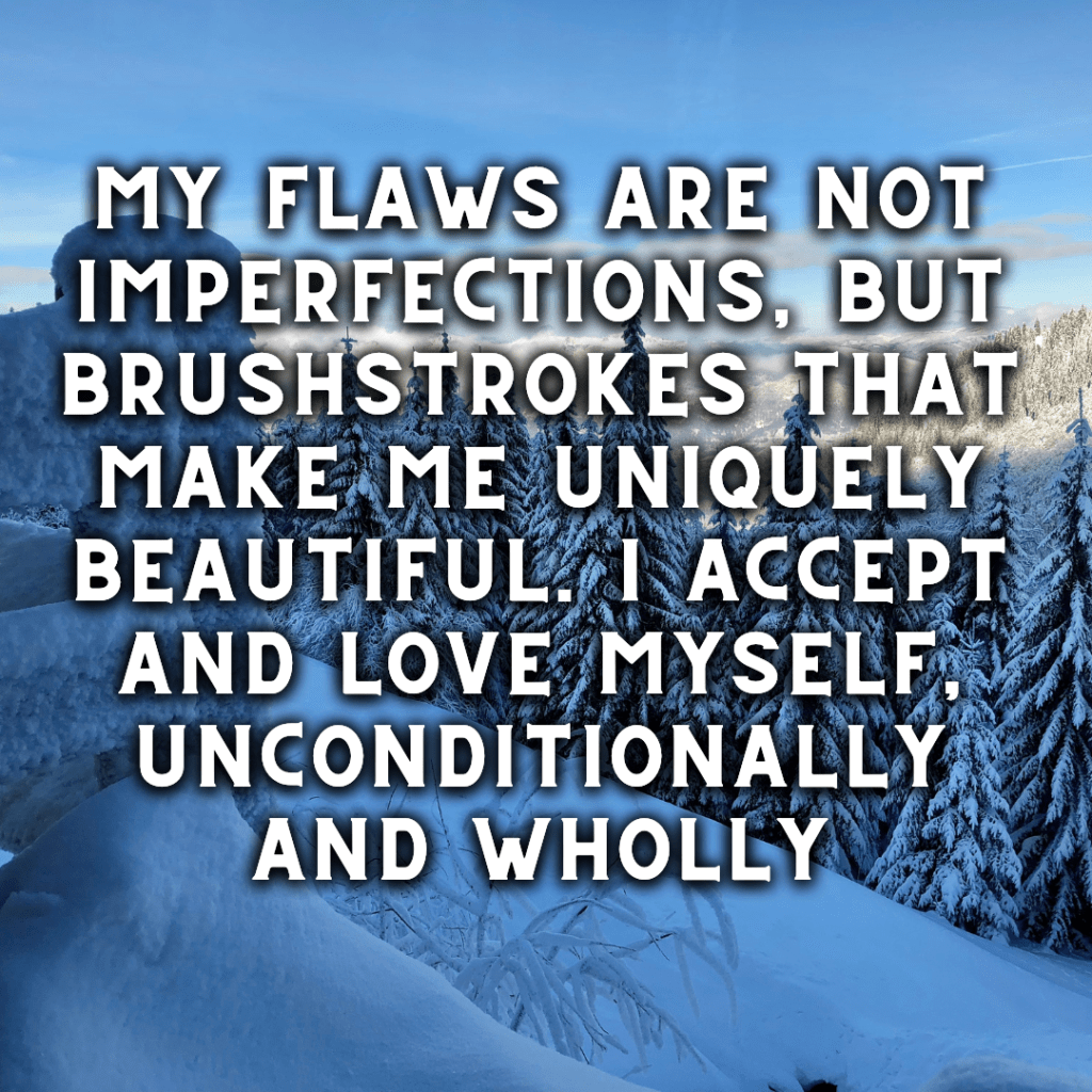 Daily affirmations for January
