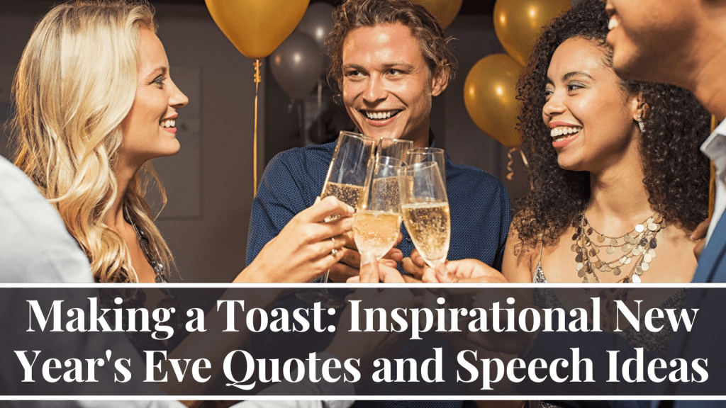 New Year's Eve toast