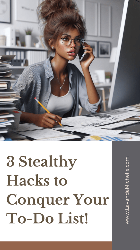 conquering to-do list