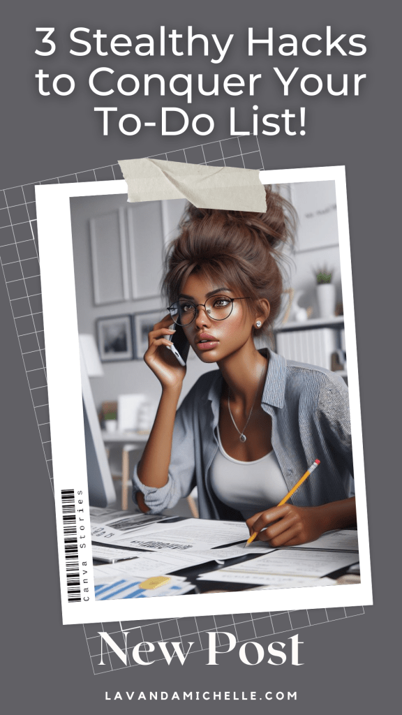 conquering to-do list