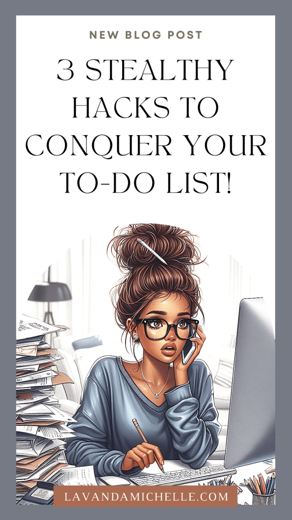 conquering to-do list