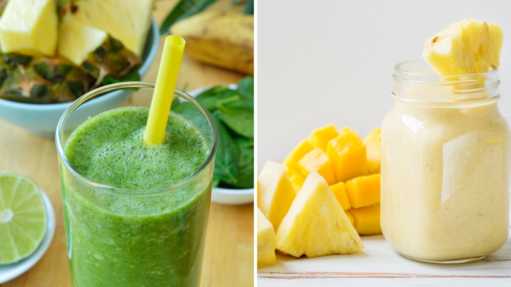 Pineapple Smoothies