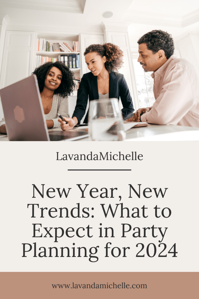 Party planning trends 2024