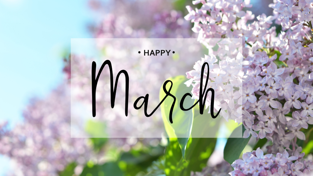 daily affirmations for March