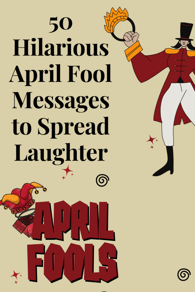 April Fool Messages