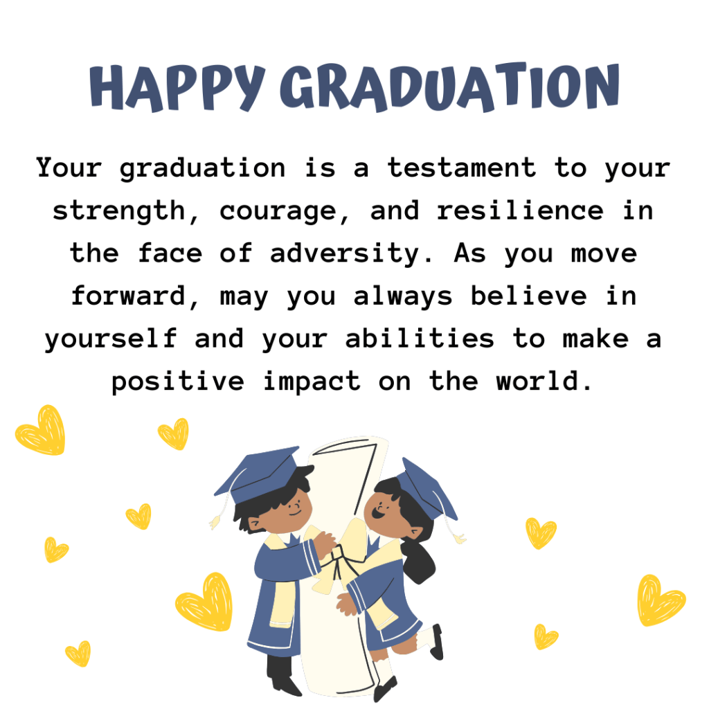 Graduation Sentiments