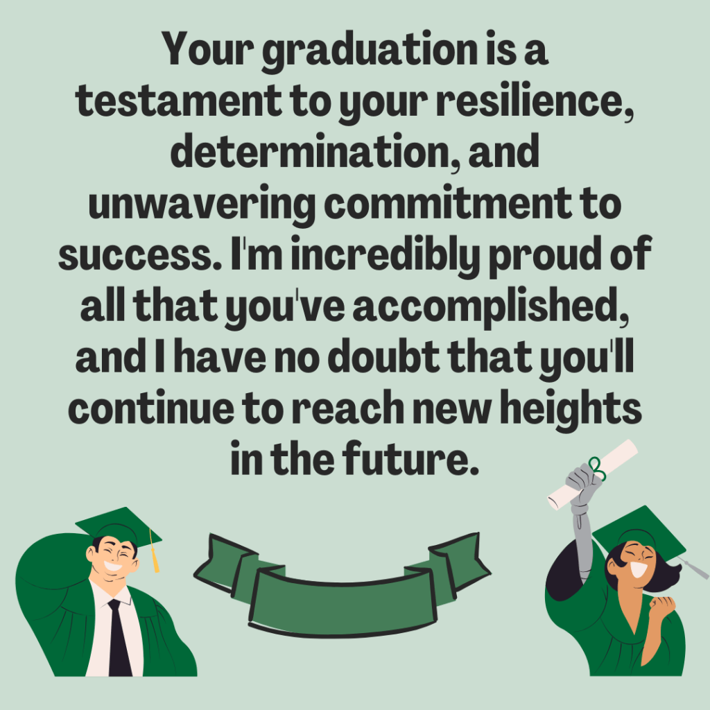 Graduation Sentiments