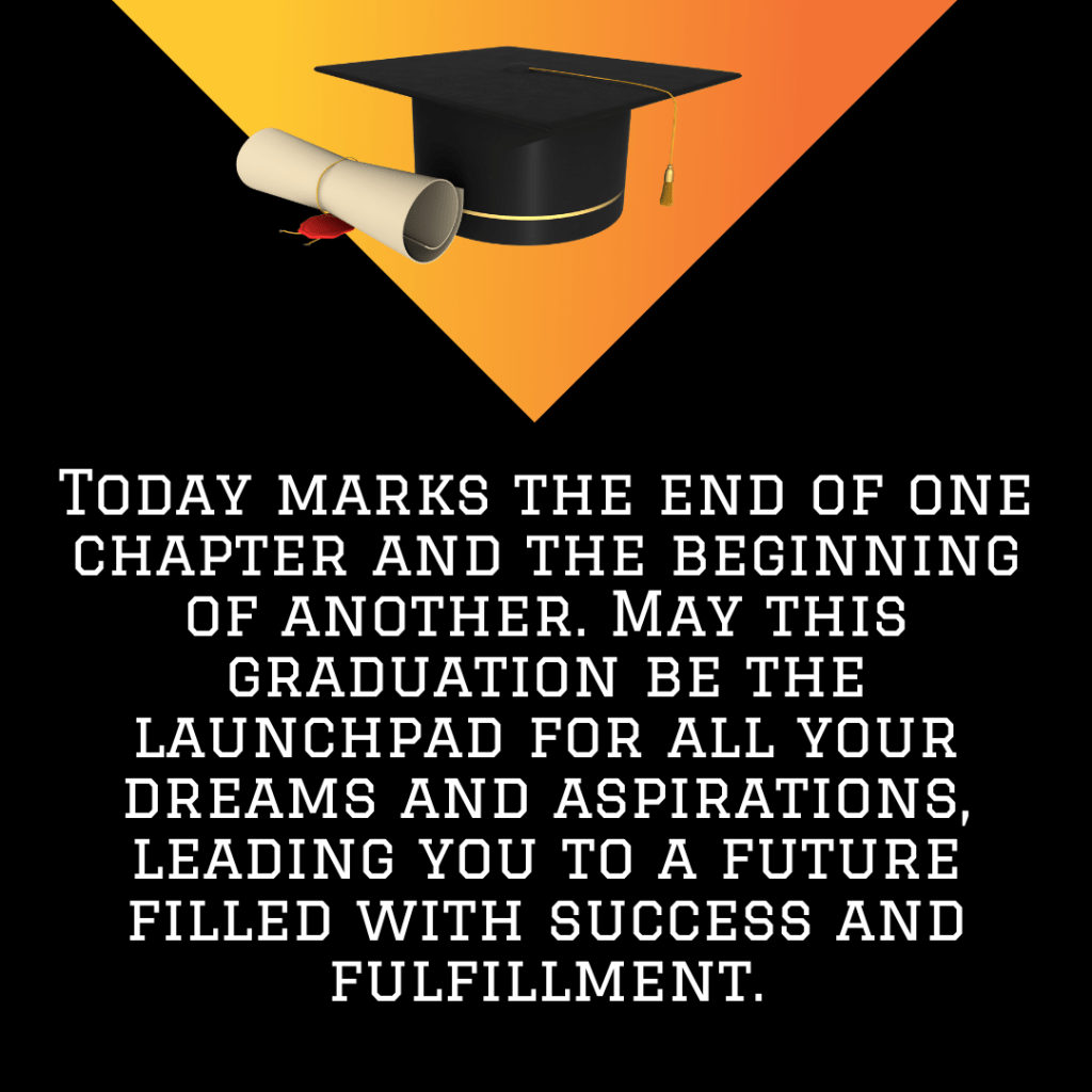 Graduation Sentiments