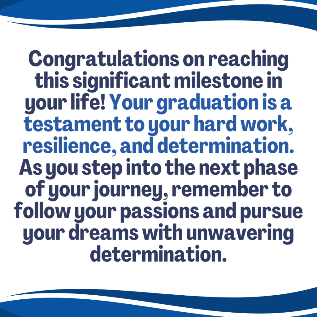 Graduation Sentiments