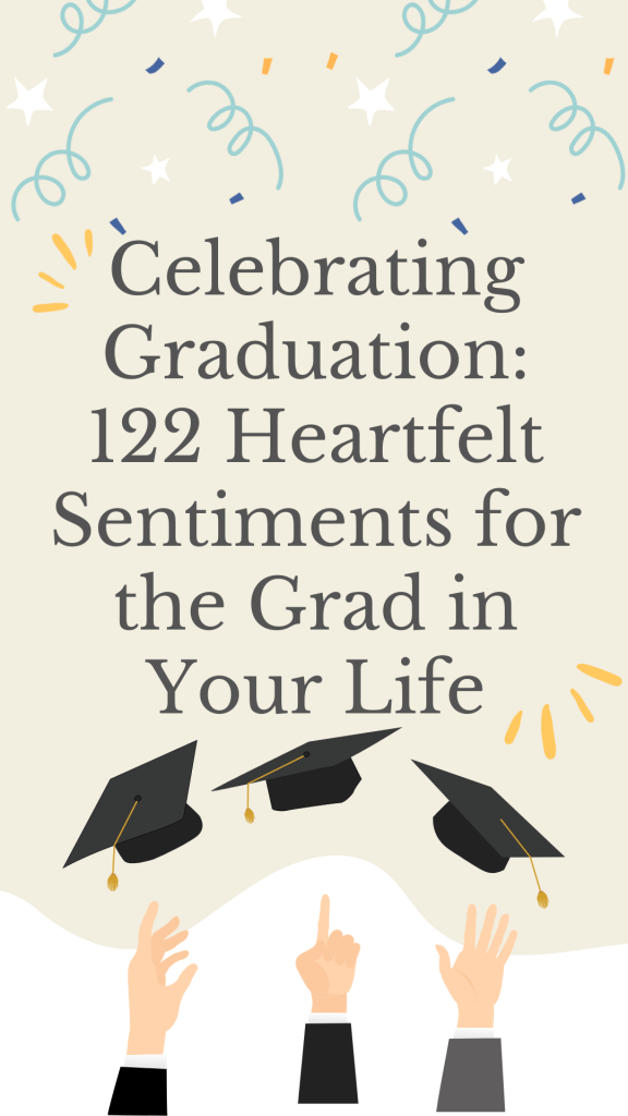 Graduation Sentiments