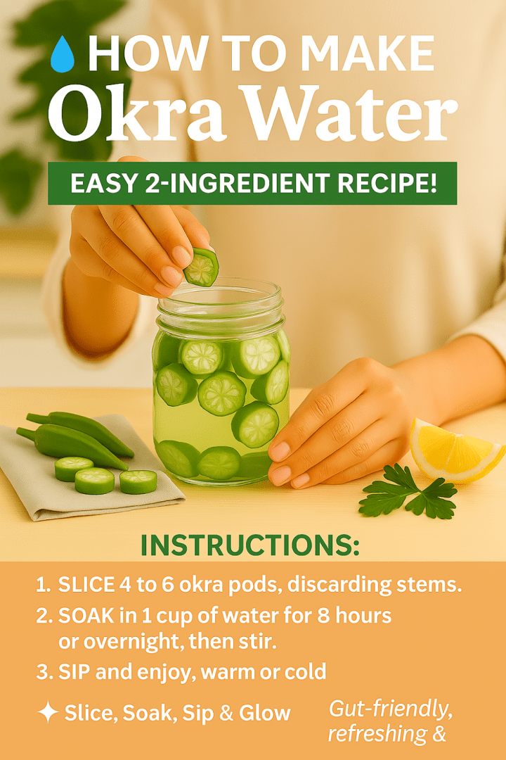 Okra Water: A Simple Drink with Big Health Benefits - LavandaMichelle