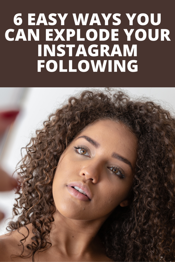 explode your Instagram following


