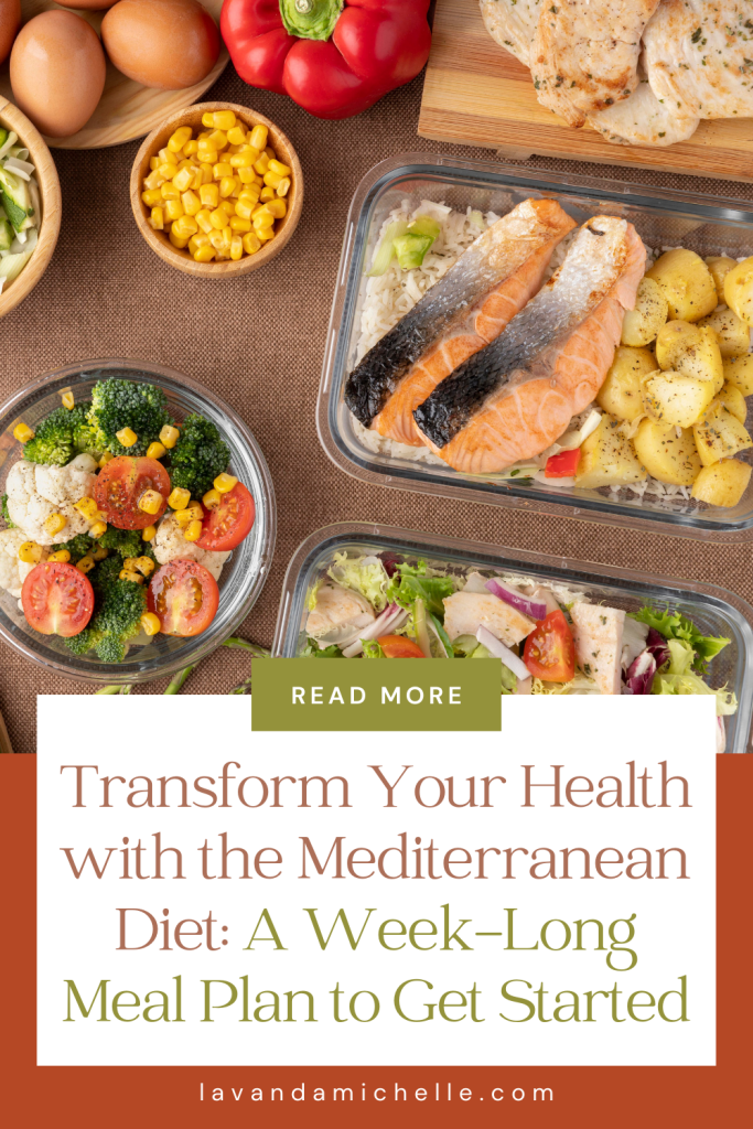 Mediterranean diet meal plan