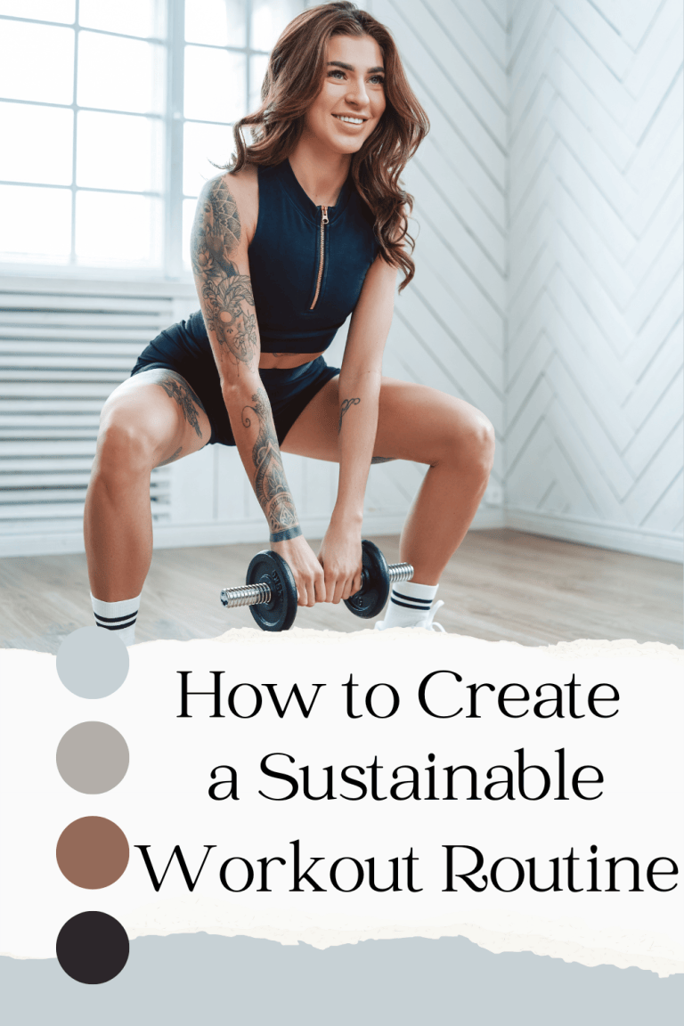 Building a Lasting Fitness Journey: How to Create a Sustainable Workout ...