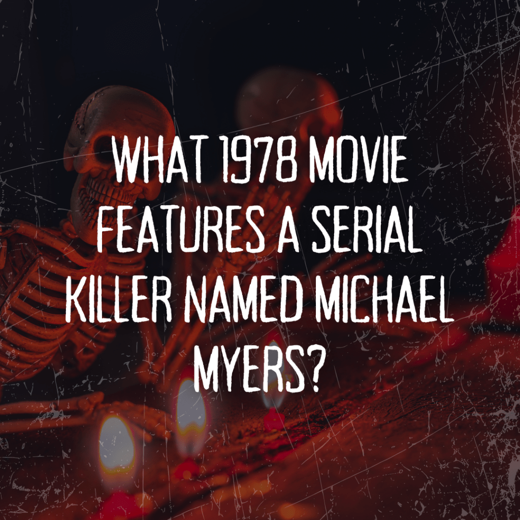 Halloween movie trivia