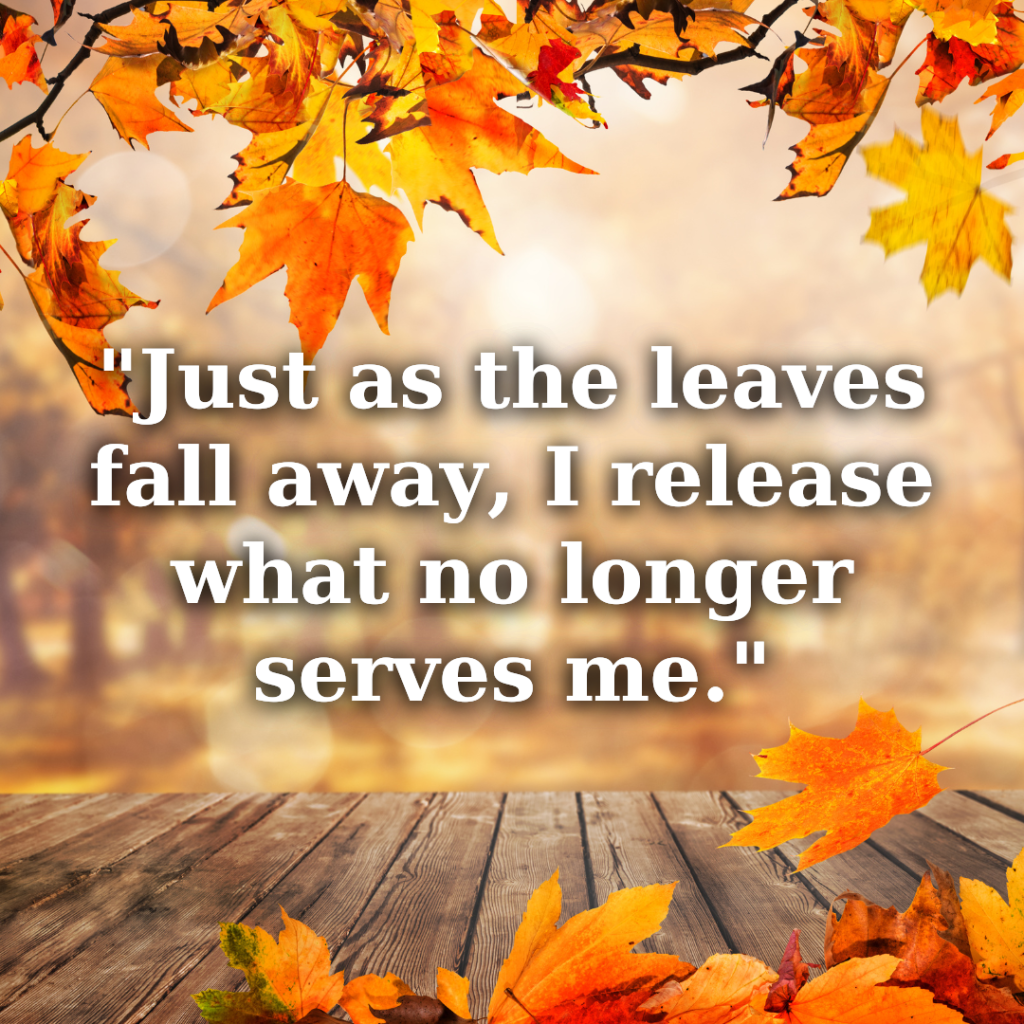 fall affirmations