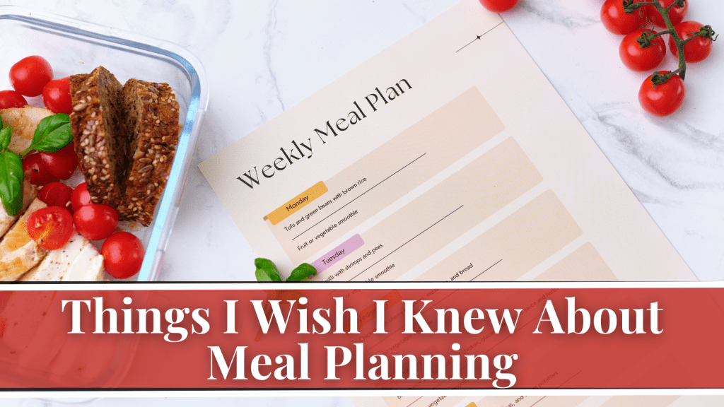 Meal planning tips