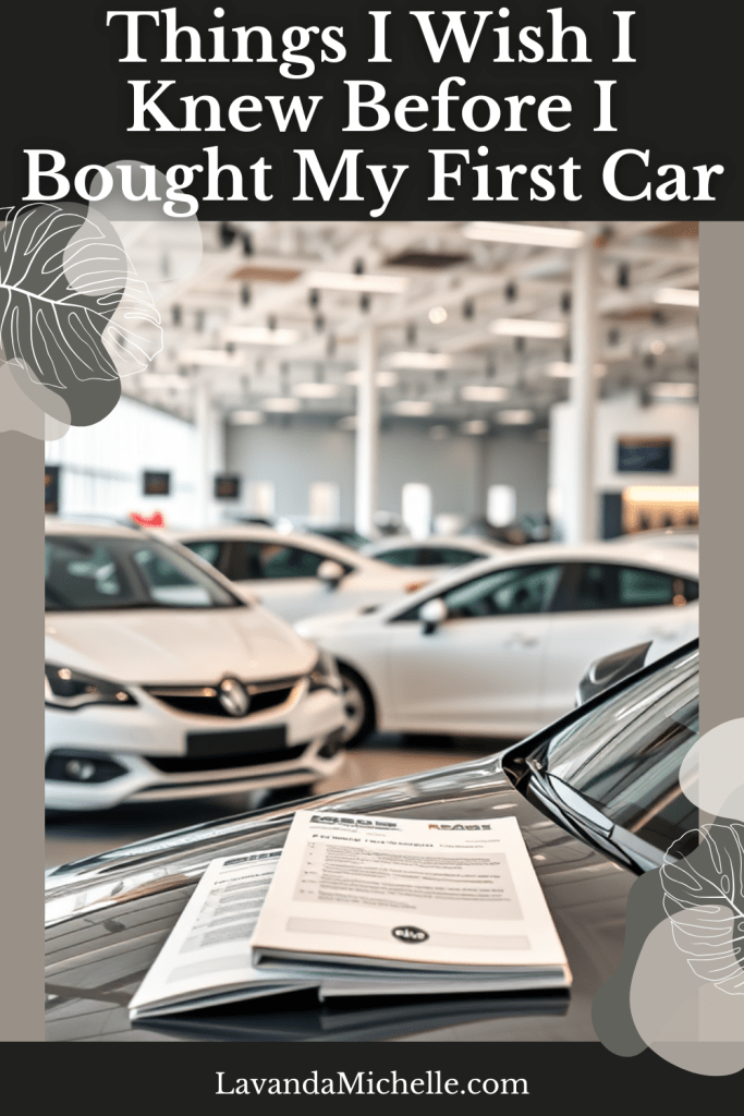Things I Wish I Knew Before I Bought My First Car