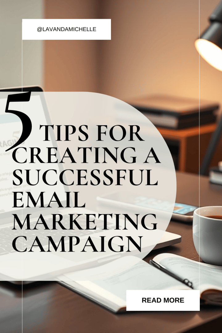 5 Tips for Creating a Successful Email Marketing Campaign - LavandaMichelle