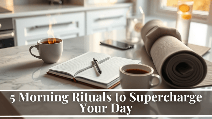 5 Morning Rituals to Supercharge Your Day
