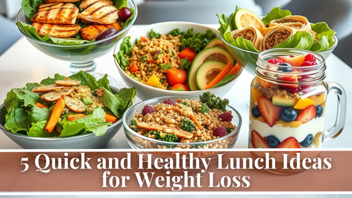5 Quick and Healthy Lunch Ideas for Weight Loss