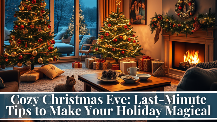 Cozy Christmas Eve: Last-Minute Tips to Make Your Holiday Magical