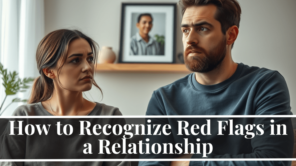 Recognize red flags in a relationship