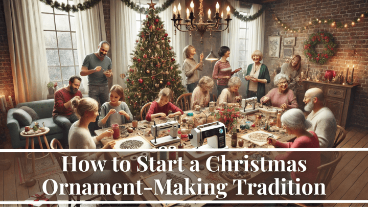 How to Start a Christmas Ornament-Making Tradition