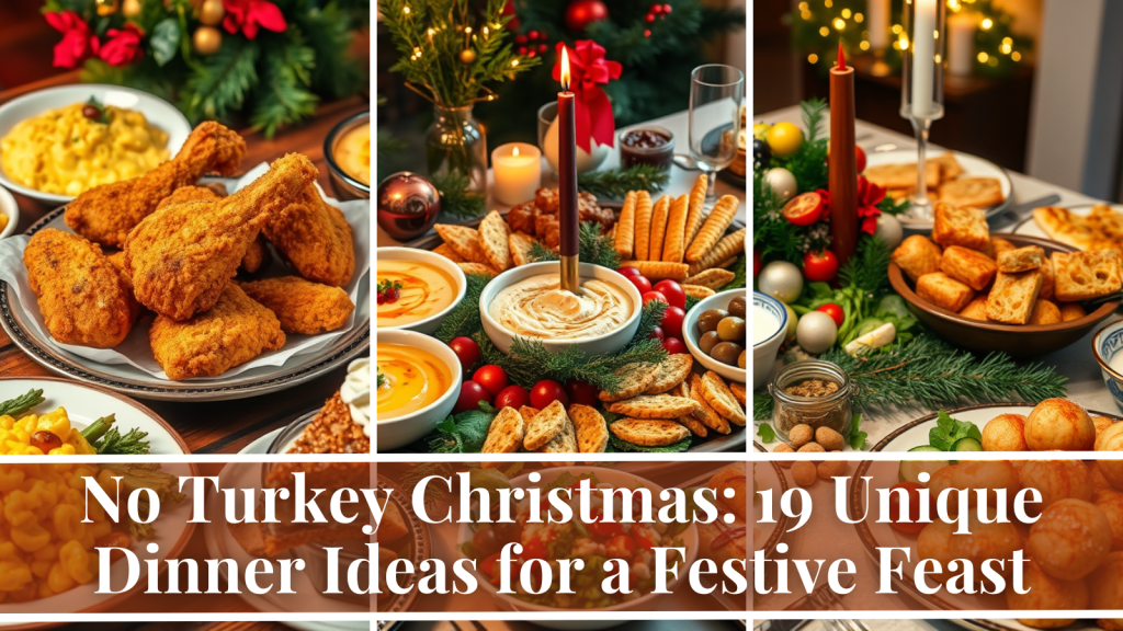 No Turkey Christmas dinner ideas