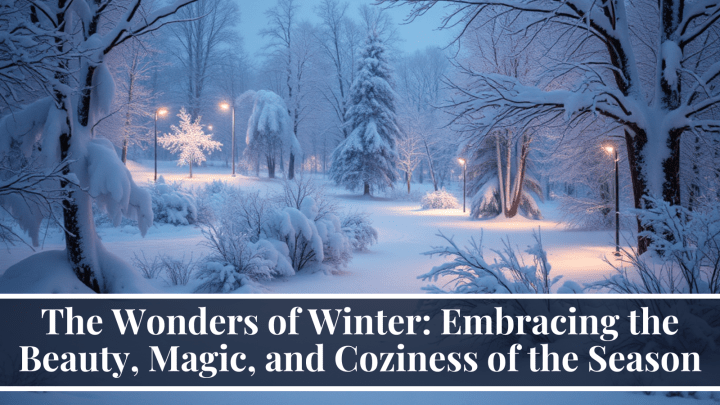 The Wonders of Winter: Embracing the Beauty, Magic, and Coziness of the Season