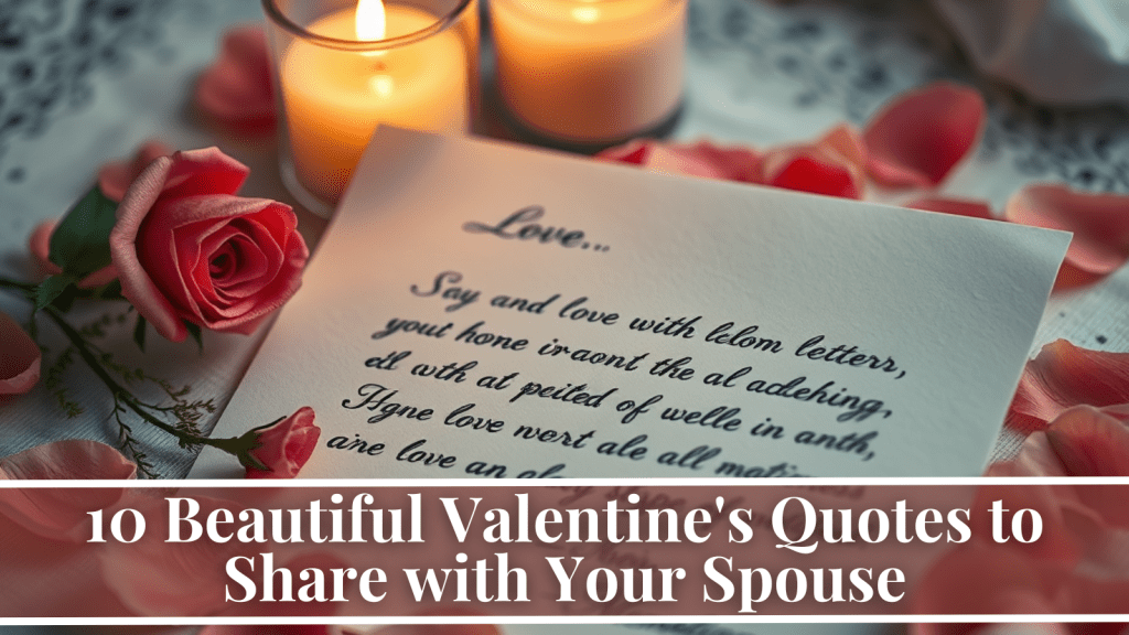 Valentine's quotes for spouse