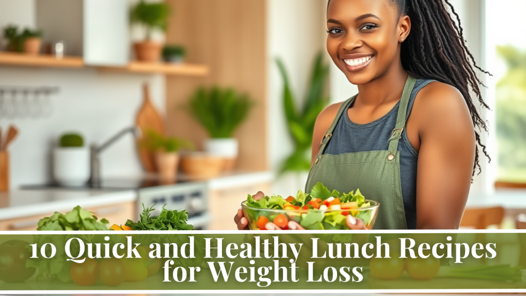 Healthy lunch recipes for weight loss