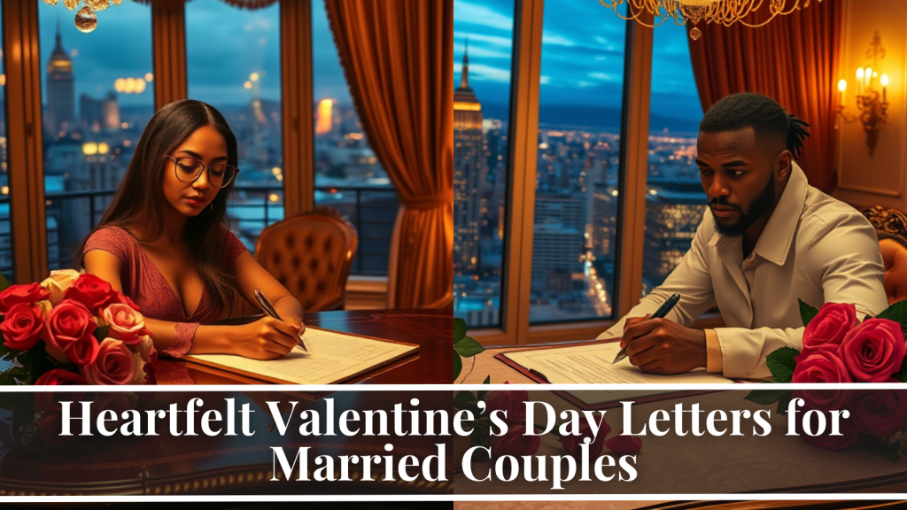 Valentine’s Day letters for married couples