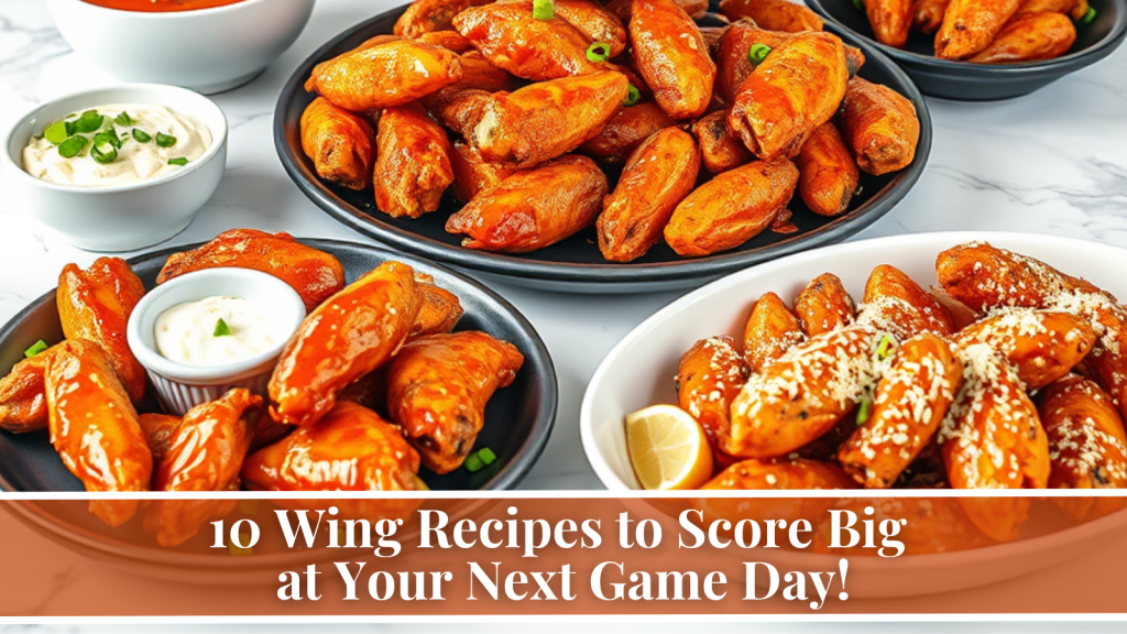 Game Day Wing Recipes